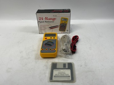 Vintage Radio Shack 24 Range Digital Multimeter 22-805 Open Box