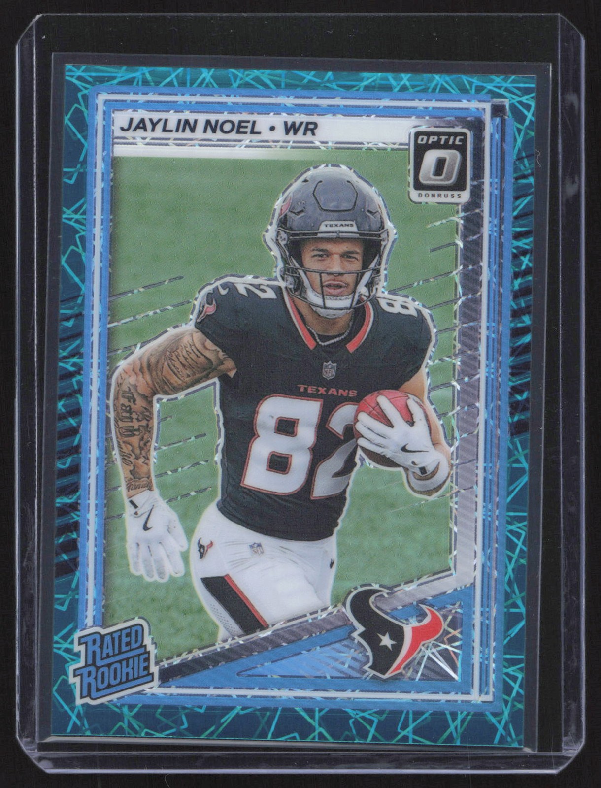 2025 Donruss Optic #241 Jaylin Noel Teal Velocity