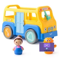 Ms. Rachel Bus and Figure Push and Pull Toy