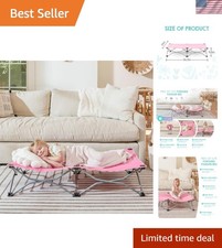 Lightweight My Cot Toddler Bed - Ideal for Camping, Travel Home Use 46.5