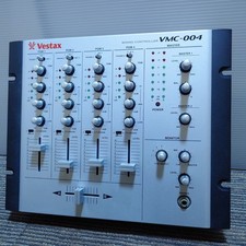 Junk Vestax VMC-004 4 Channel DJ Mixer 4ch Analog 4ch Outputs