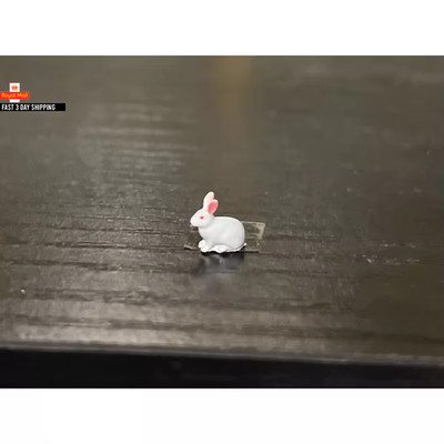 Diorama 1/64 Mini Tier Geflügel Haustier Modell Bauernhof Szene Display Figur Modell