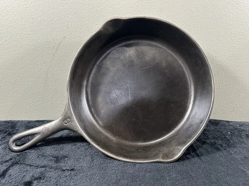 Vtg Wagner Ware Sidney 0 No.8 Cast Iron Skillet 1058