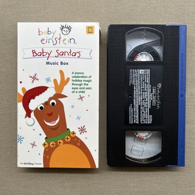 Disney's Baby Einstein: Baby Santa's Music Box (VHS 2003) Toddler Educational +