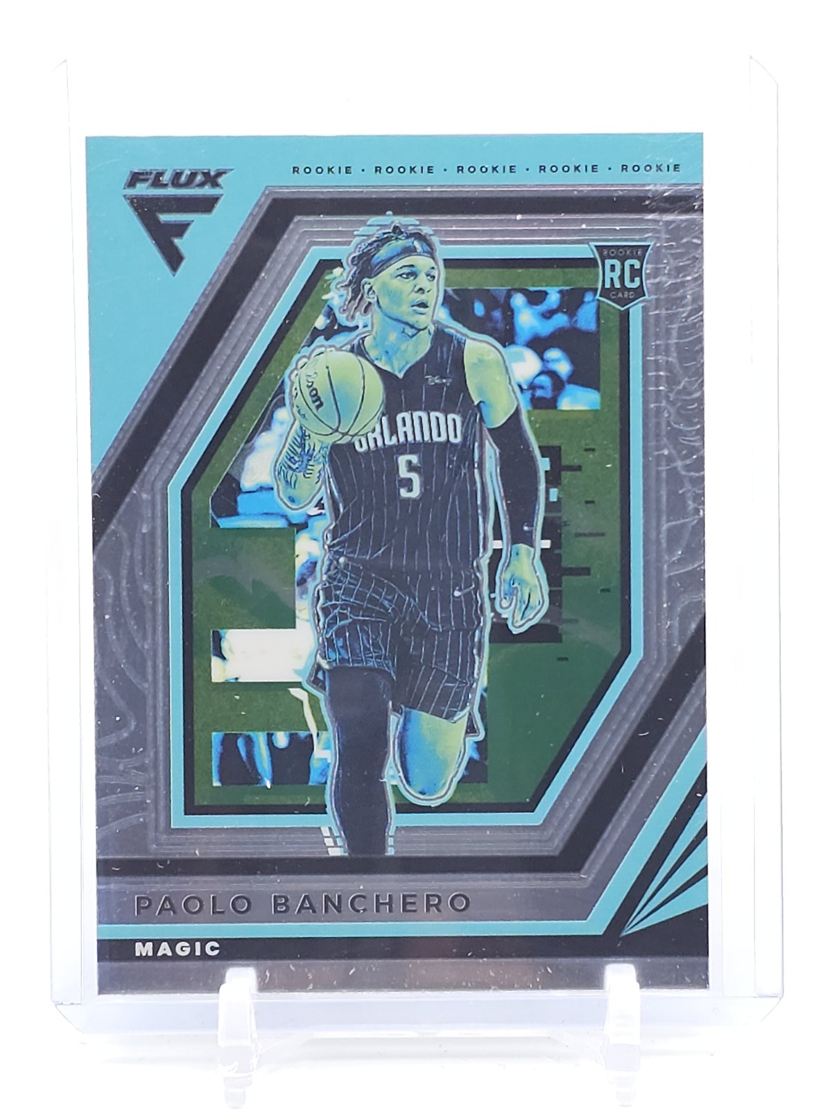 PAOLO BANCHERO 2022-23 PANINI FLUX BASKETBALL ROOKIE #237 MAGIC Q4588