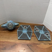 KENNER 1978 STAR WARS BATTLE IMPERIAL TIE FIGHTER BLUE Parts Repair Restore