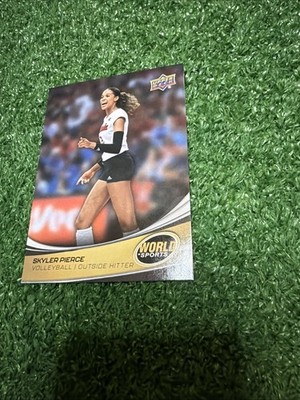 2025 Upper Deck World of Sports Vol 2 #122 Skyler Pierce Nebraska Cornhuskers AU
