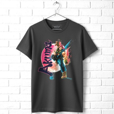 Street Fighter Akuma Rising Sun Men's T Shirt