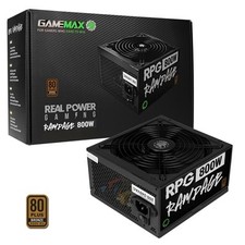 Gamemax Rpg Rampage 800W 140Mm Ultra Silent Fan 80 Plus Bronze Psu