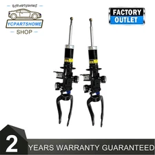 Pair Front Shock Absorbers Struts FH & LH EDC For BMW F01 F02 F10 F11 xDrive 4WD