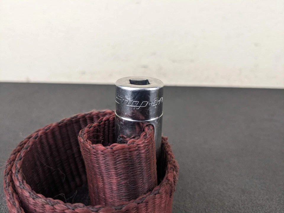 #bm520 Snap-on 1/2" & 3/8" Drive Oil Filter Strap Wrench for 1”- 6” Filters A91F - Image 2 of 4