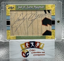 2020 Leaf Hall of Fame Baseball Cut Signature Edition Cards - Checklist Added 3