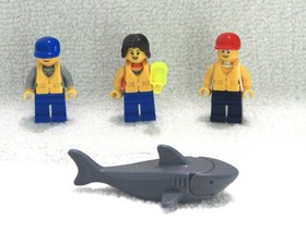 LEGO CITY: Coast Guard Patrol (60014) - (missing one shark)