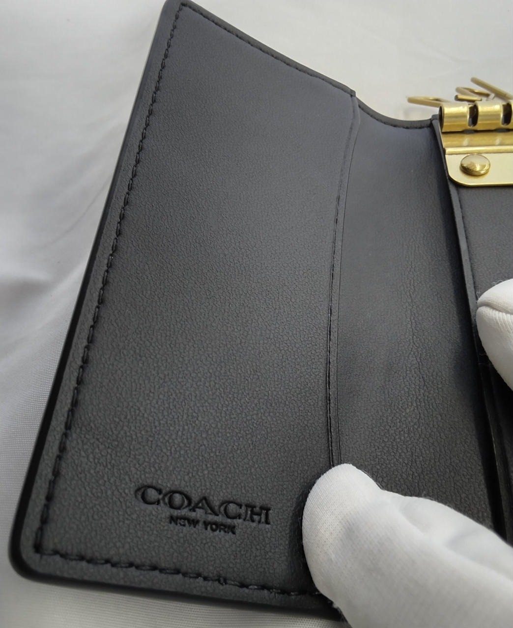COACH 6-Ring Key Case Essential black - image 11