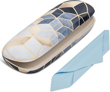Eyeglasses Case, Hard Shell Protective Case for Glasses, Unisex for Women Men