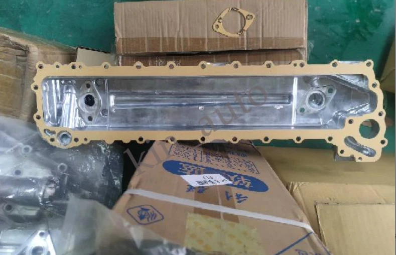 Новый масляный охладитель сердечник и крышка Asm Shim упаковка для Isuzu FSR FTR FVR 6HK1 - Изображение 3 из 3