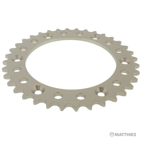 Kettenrad Teilung 520 ZäHne 36 Alu Kettenrad Hinten Silber Esjot-image