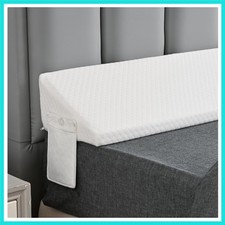 Twin Size Bed Wedge Pillow for Headboard Gap Filler 0"-8"Close Gaps Between M...