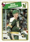 1988 Topps Hockey Bob Brooke #61