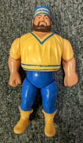 WWF Hasbro Akeem Action Figure 1990 Series 1 WWE P...