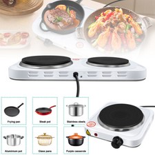1000-1500W Hot Plate Multi-function Electric Portable Tabletop Cooker Kitchen