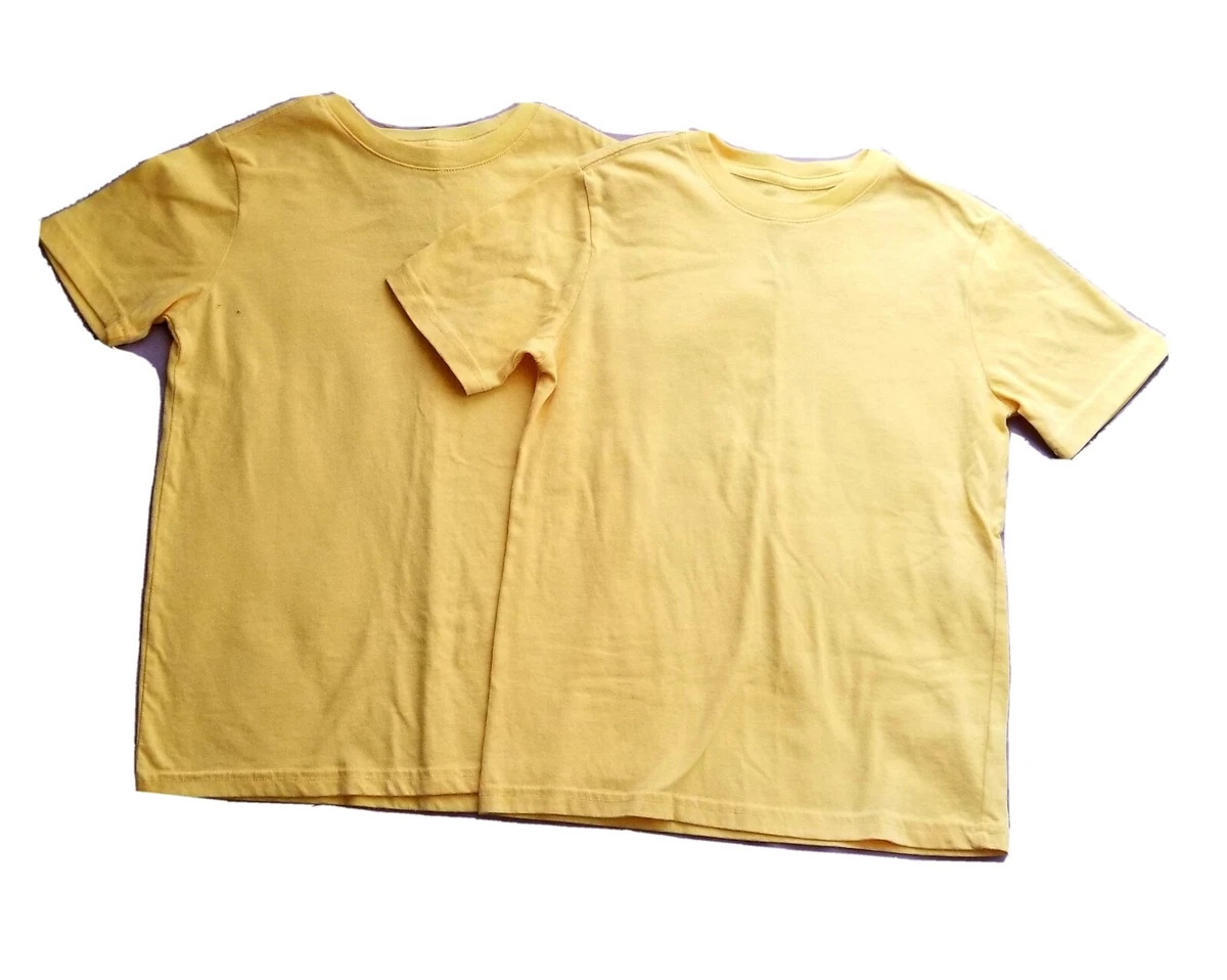 Boys yellow t clearance shirt