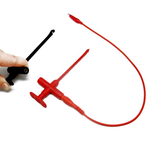 2 sets auto repair Pro Test Clip Insulation Piercing w/ aglicator clip test lead - Picture 3 of 10