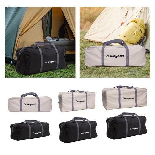 Sac De Rangement Pour Tente Noir 140 X 34 X 54 Cm, 1 Pièce