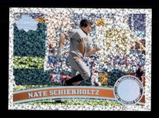 2011 TOPPS UPDATE DIAMOND ANNIVERSARY #US7 NATE SCHIERHOLTZ SAN FRANCISCO GIANTS
