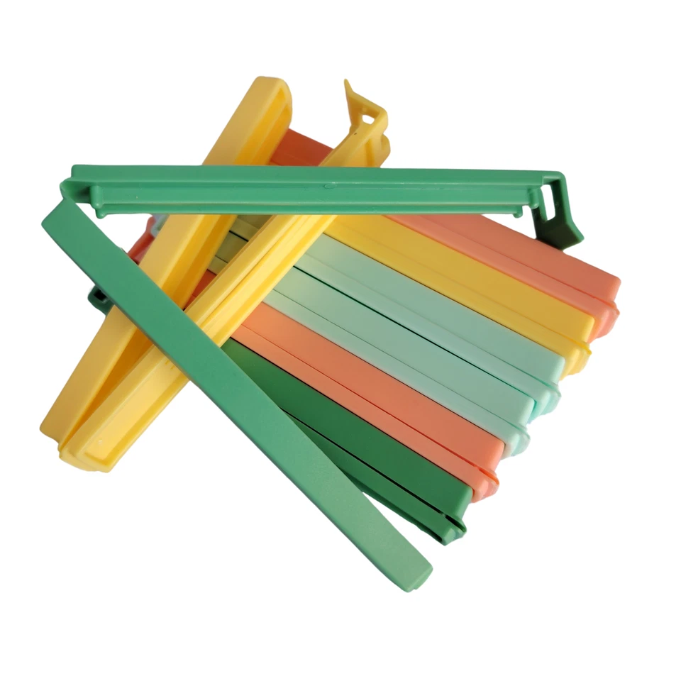 New 8 Pcs Medium Bag Clip Sealing Chip Clip Seal Kitchen Storage Food Snack - Image 2 of 4