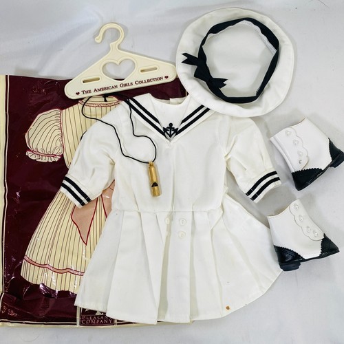 18" American Girl Doll 1990 PC Samantha Middy Sailor Dress Outfit Complete Set