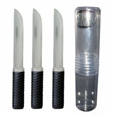 BAY® 3 + Dose GRATIS Gummimesser Training Gummi Messer Übungsmesser SV biegsam