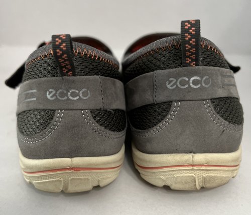 Ecco Mary Jane Shoes Women's Size 41 EU 10 10.5 US Green Faux Suede Adjustable - Picture 4 of 9