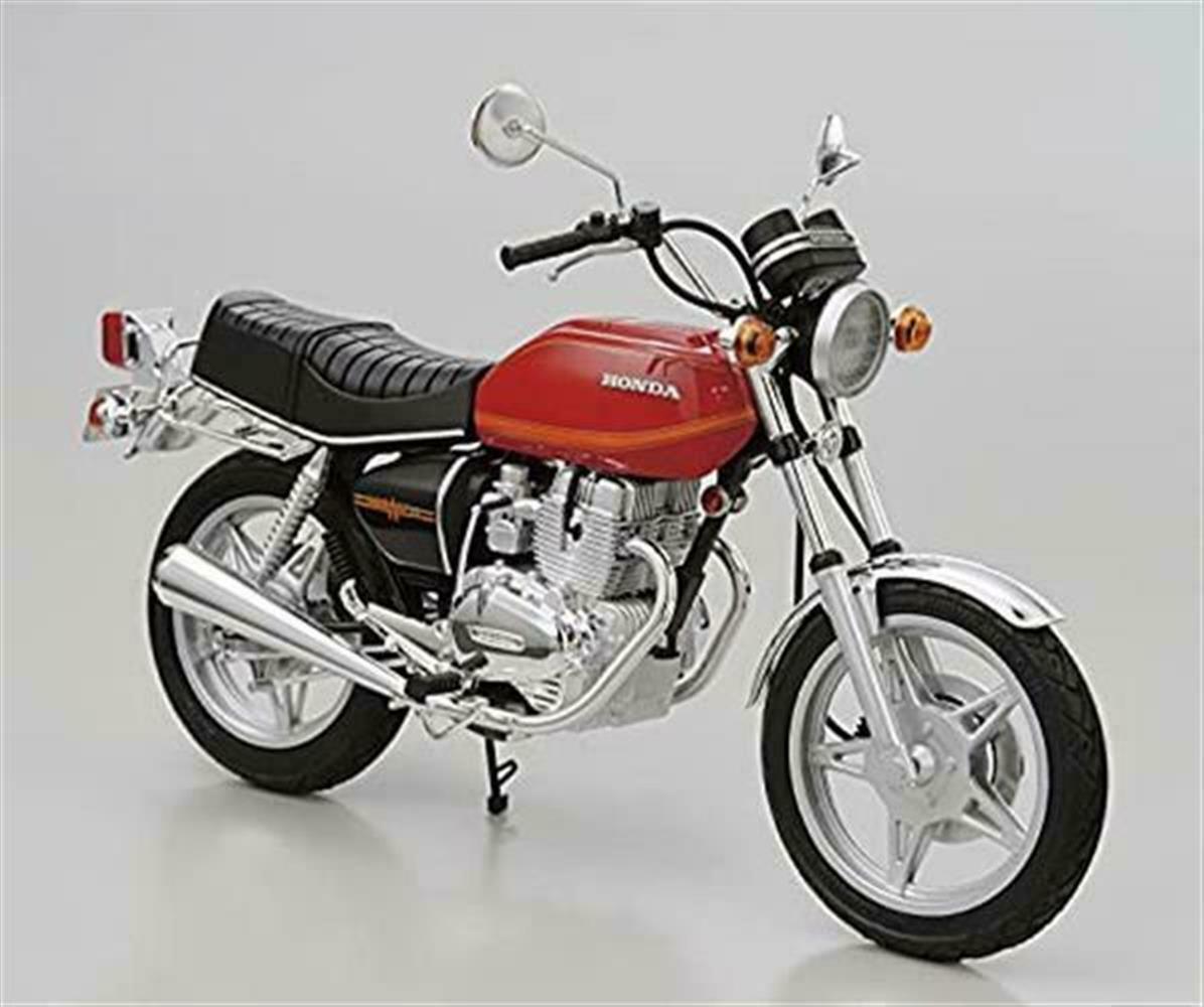 Aoshima 1/12 The Bike Series No.35 Honda CB400T HAWK-II 1978
