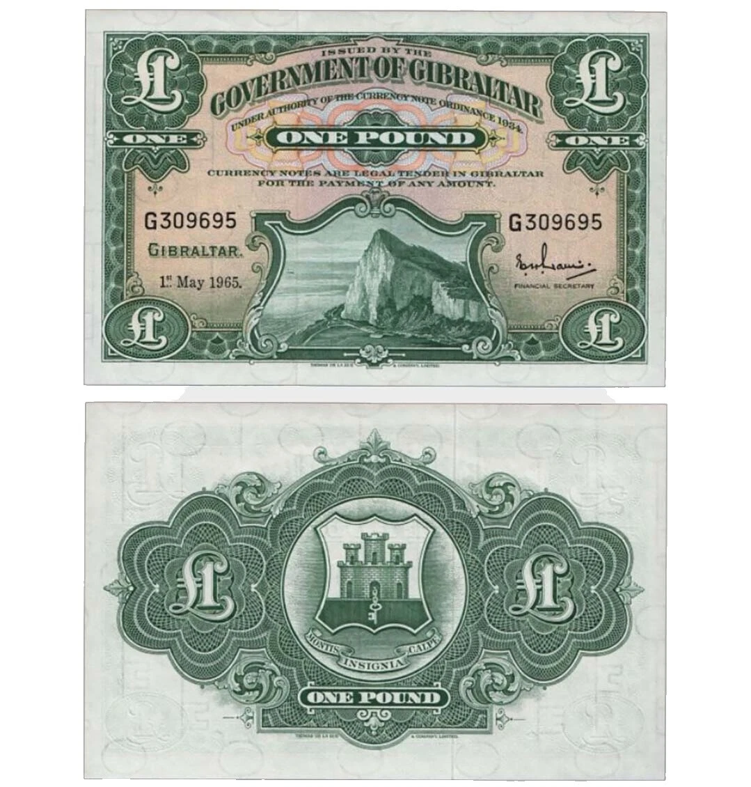 Billetes del mundo sin certificar 1965