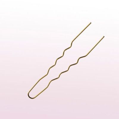 Comair Lockennadeln dünn Ø 0,55 mm GOLD 50 St., 45 mm