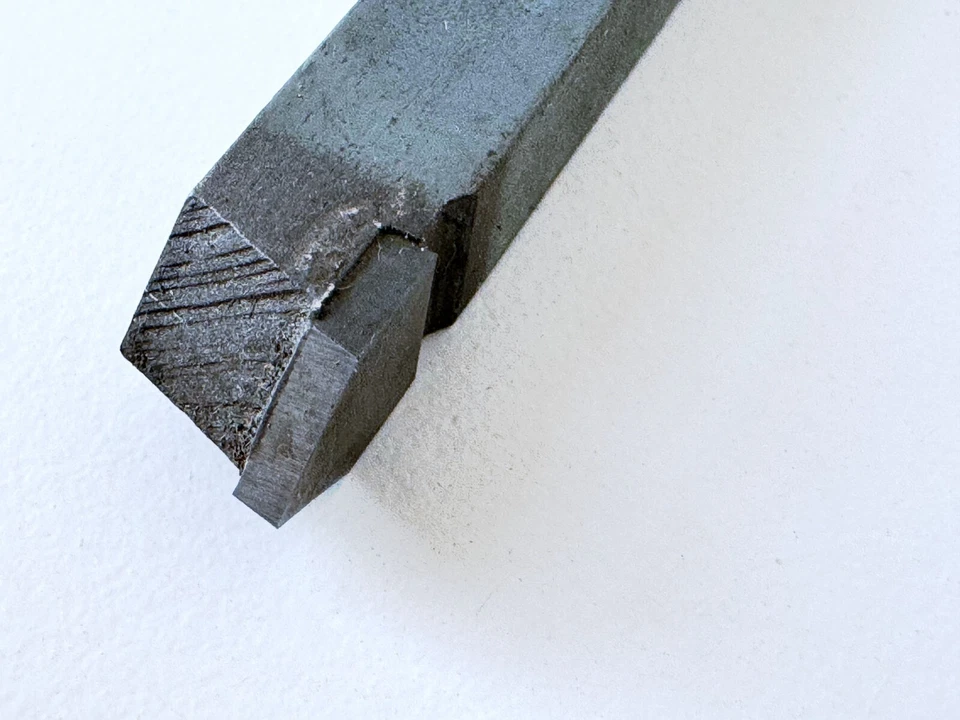 ISCAR IC1 D7 Carbide Tipped 7/16" X 7/16" X 3" HSS Lathe Tool Bit Cutting - Image 4 of 4