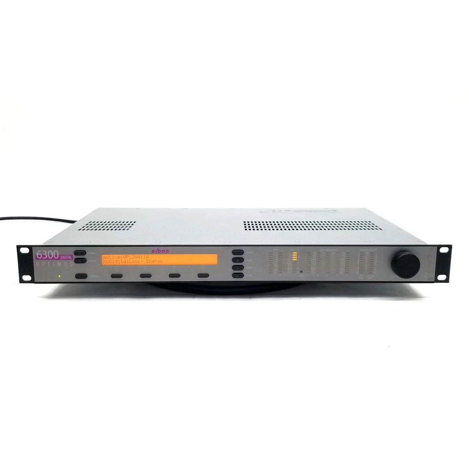 Orban Optimod 6300 Multipurpose Broadcast Stereo Digital Audio Processor - Image 2 of 4