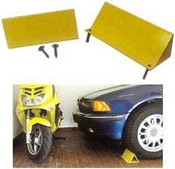 Coppia Bloccaruote 93325 per Parcheggio Calibrato High-Quality