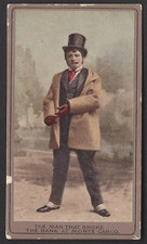 AMERICAN TOBACCO (EARLY) - SONGS A - THE MAN THAT BROKE THE BANK AT MONTE CARLO
