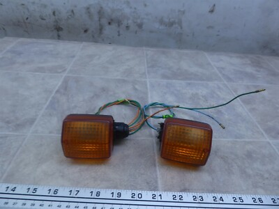 1991 Honda CB750 Nighthawk H1178-2) rear turn signals blinkers set works