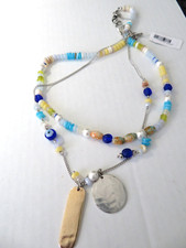 J.JILL DUAL BEAD NECKLACE 22"