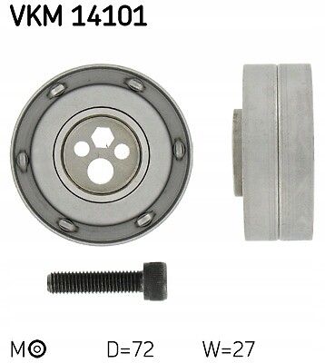 SKF Spannrolle Zahnriemen FüR Escort Fiesta Orion-image