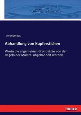Abhandlung von Kupferstichen
