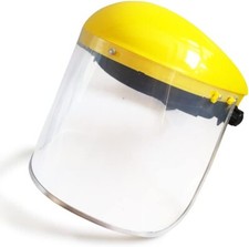 VISIERA PROTETTIVA MASCHERA VISO OCCHI TRASPARENTE CON CALOTTA REGOLABILE