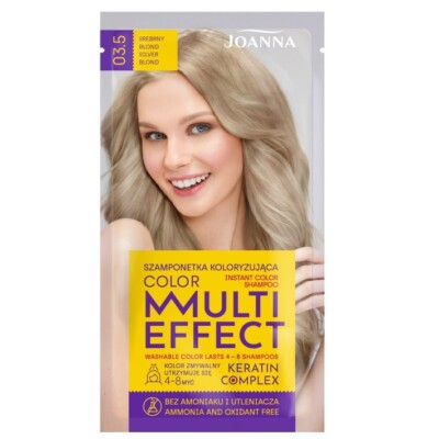 5901018020729 Multi Effect Color szamponetka koloryzująca 03.5 Srebrny Blond 35g