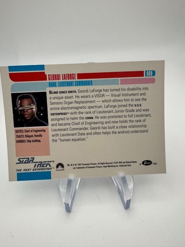 Star Trek The Next Generation Trading Cards Singles Impel 1992 NEW YOU PICK CARD - Picture 26 of 242