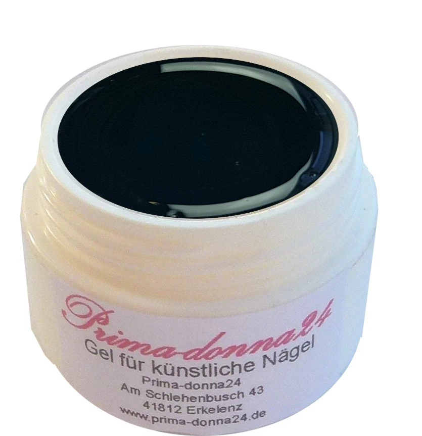 PRIMA-DONNA24 UV Farbgel dunkel Petrol Made in Germany 5ml #A9