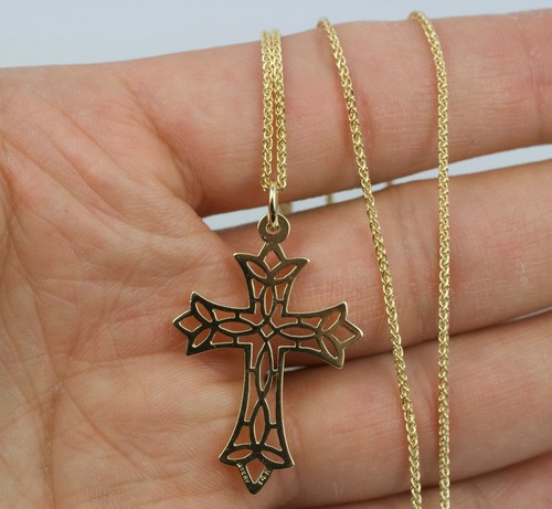 James Avery 14k Yellow Gold Cross 