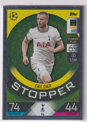 Topps Match Attax Champions League 22/23 Nr. 69 Eric Dier Stopper